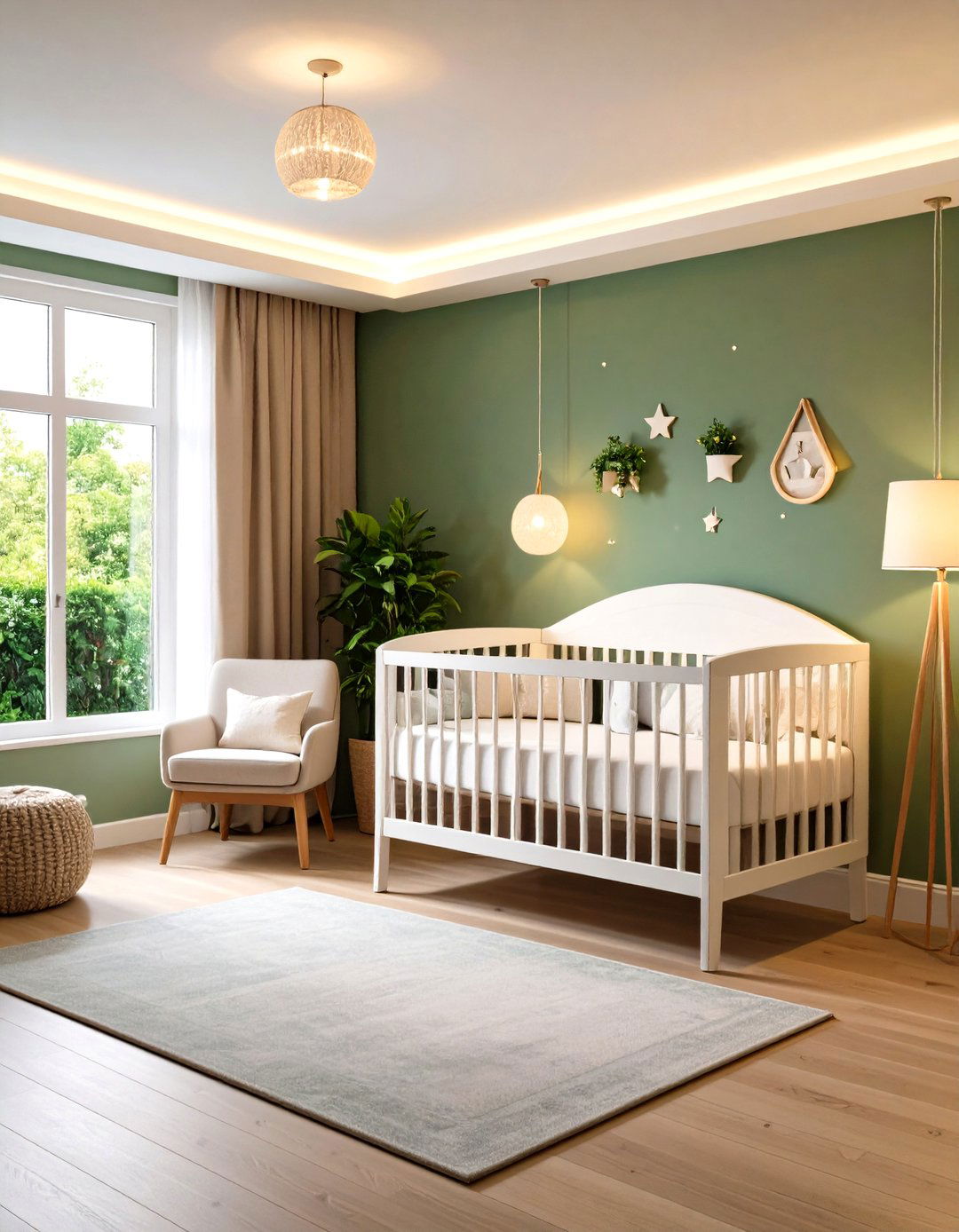 LED Lighting Creates a Soft Glow While Slashing Energy Use - 20 Green Nursery Ideas