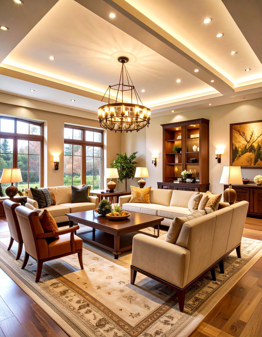 LED Lighting Hunting Trophy Room System - 20 Hunting Trophy Room Ideas