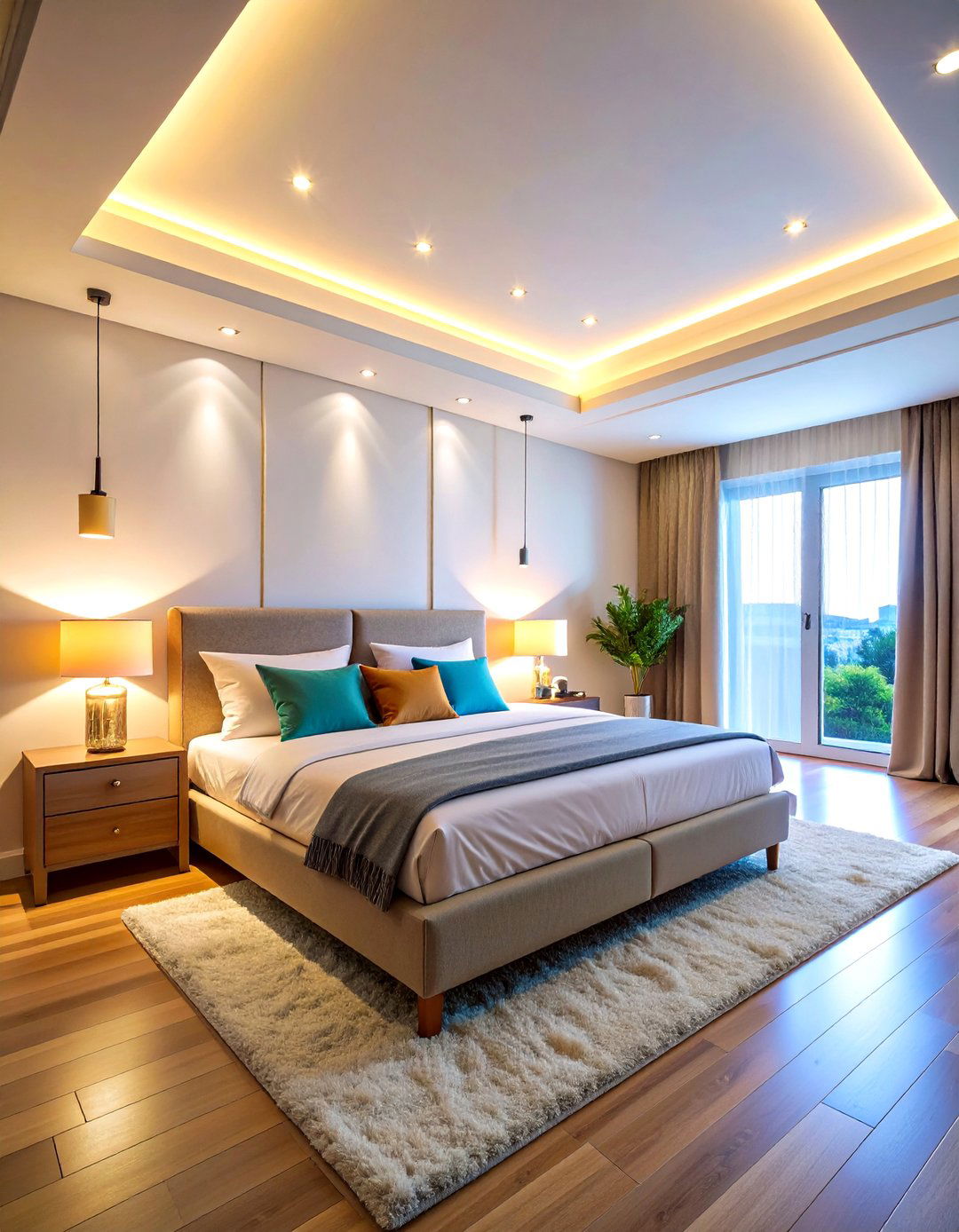 LED Strip Ceiling Trim Lighting - 20 Ceiling Trim Ideas