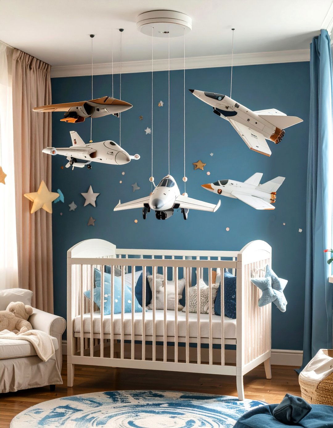 LEGO Planet Ceiling Mobile - 20 Star Wars Nursery Ideas