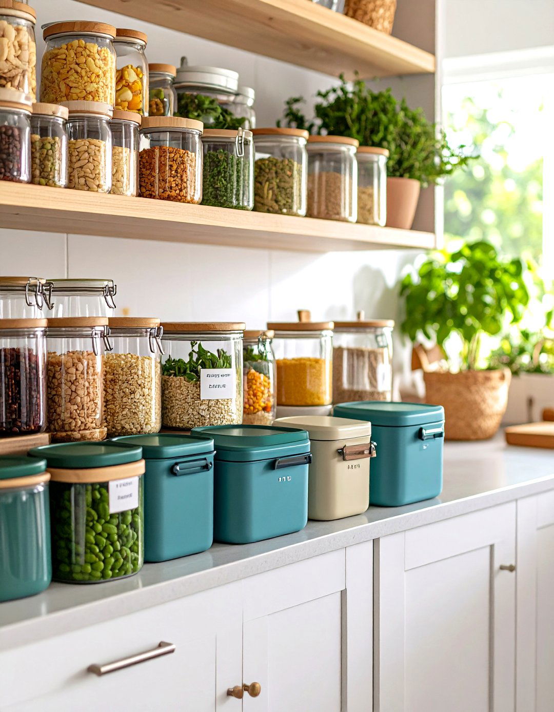 Label Containers and Lids - 20 Tupperware Organization Ideas