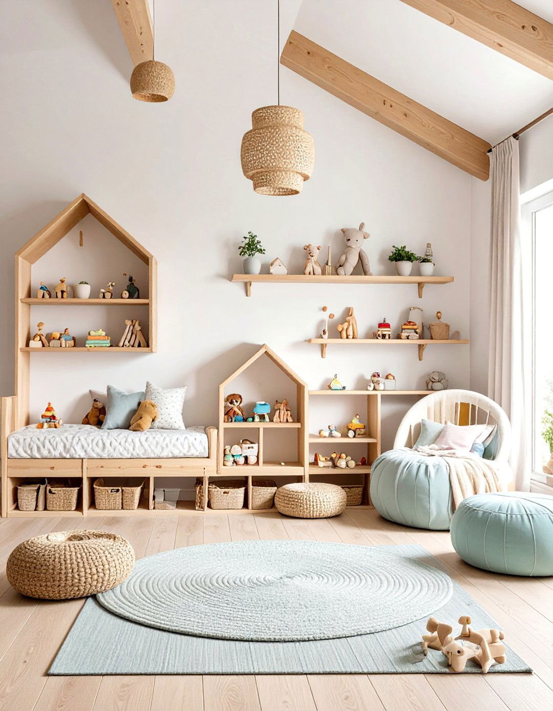 Labelled Storage Bin Playroom Ideas - 20 playroom ideas