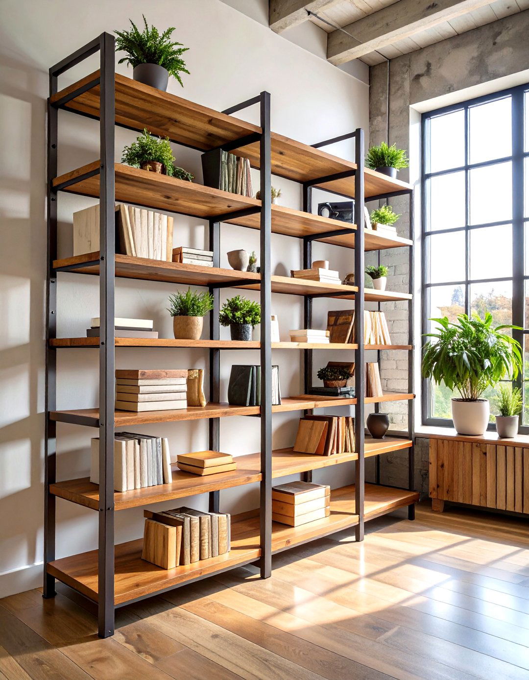 Ladder Style Corner Bookshelf Display Solutions - 20 Corner Bookshelf Ideas