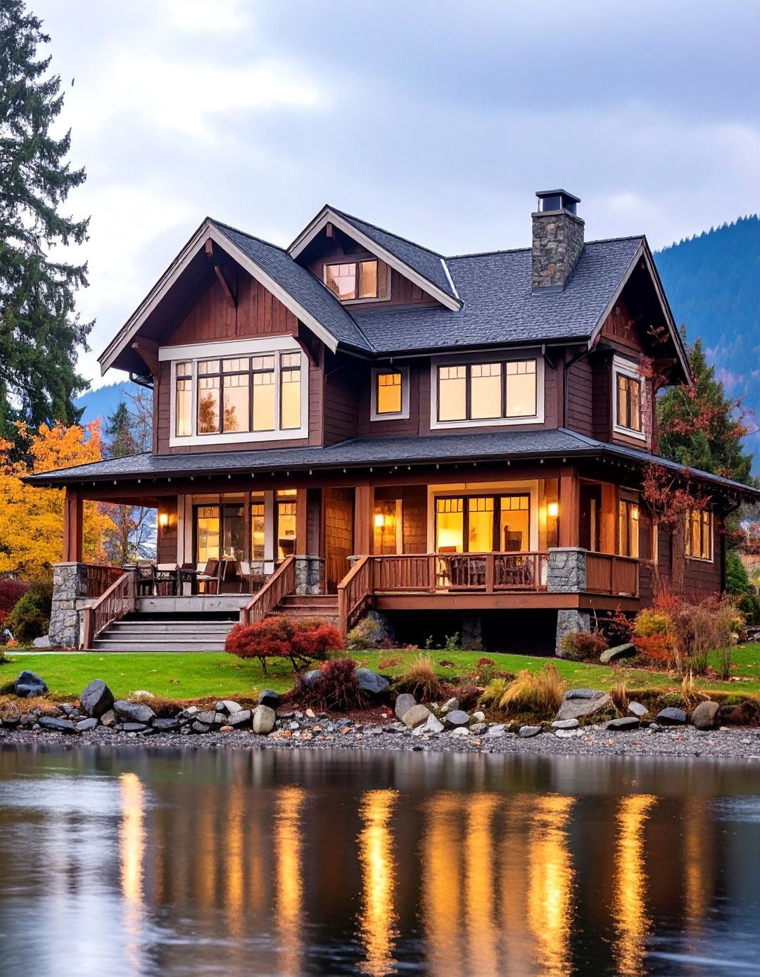 Lake House Exterior Colors Dramatic Cheating Heart Dark Brown - 20 Lake House Exterior Colors Ideas