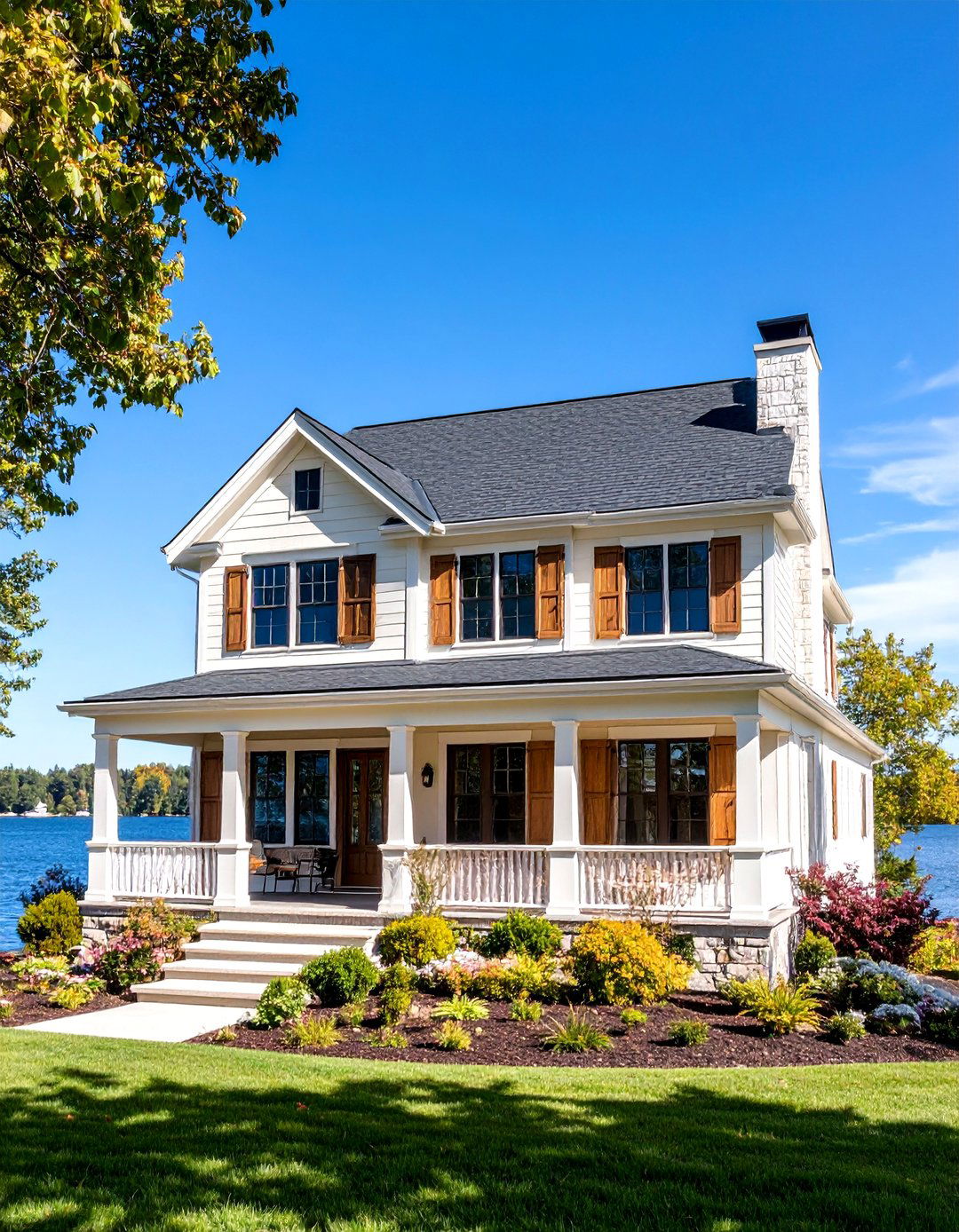 Lake House Exterior Colors Soft Cream Warmth - 20 Lake House Exterior Colors Ideas