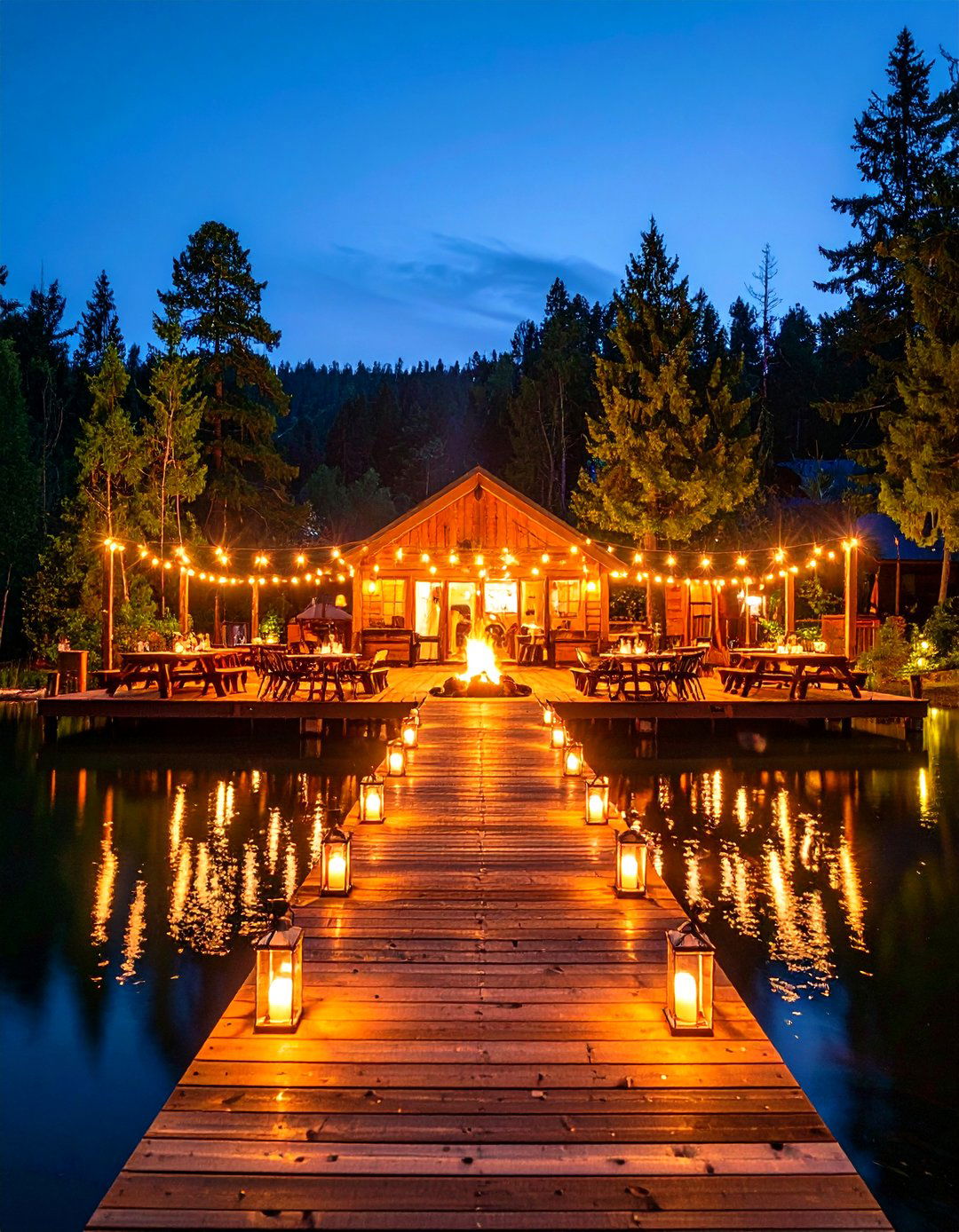 Lakeside Campfire Night - 20 Casual Wedding Ideas