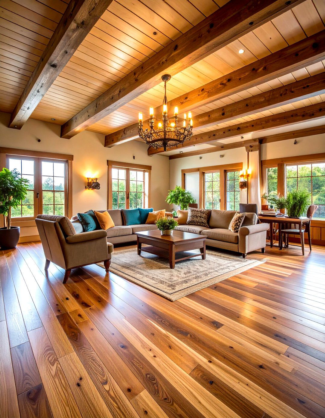 Laminate Wood Man Cave Flooring - 20 Man Cave Flooring Ideas