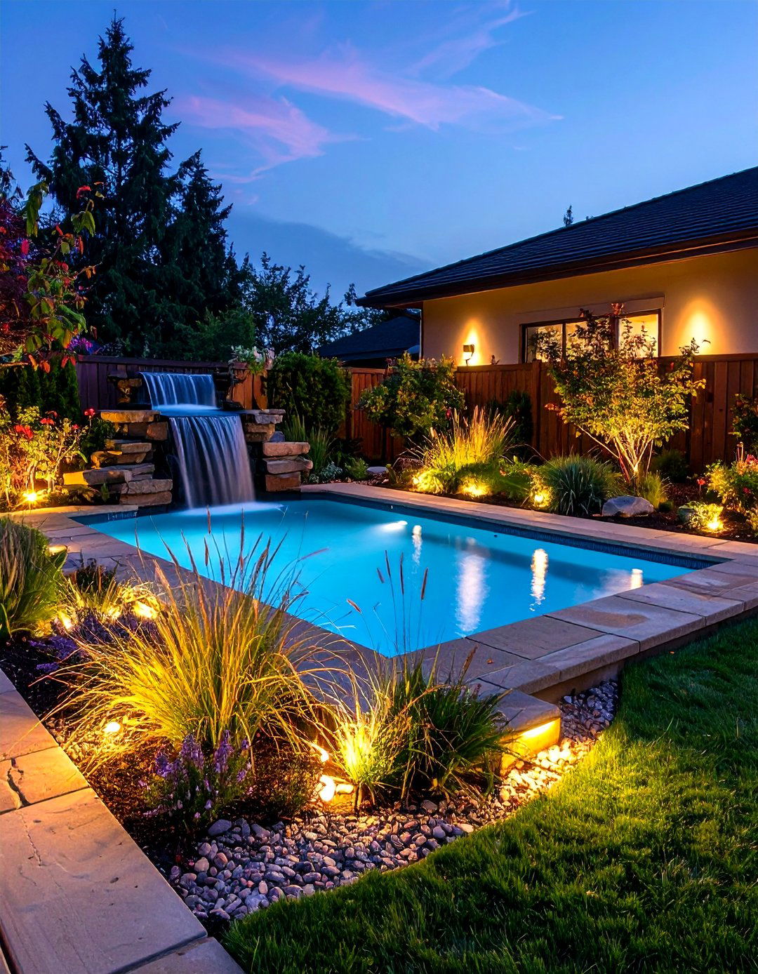 Landscape Integrated Plunge Pool - 20 Plunge Pool Ideas