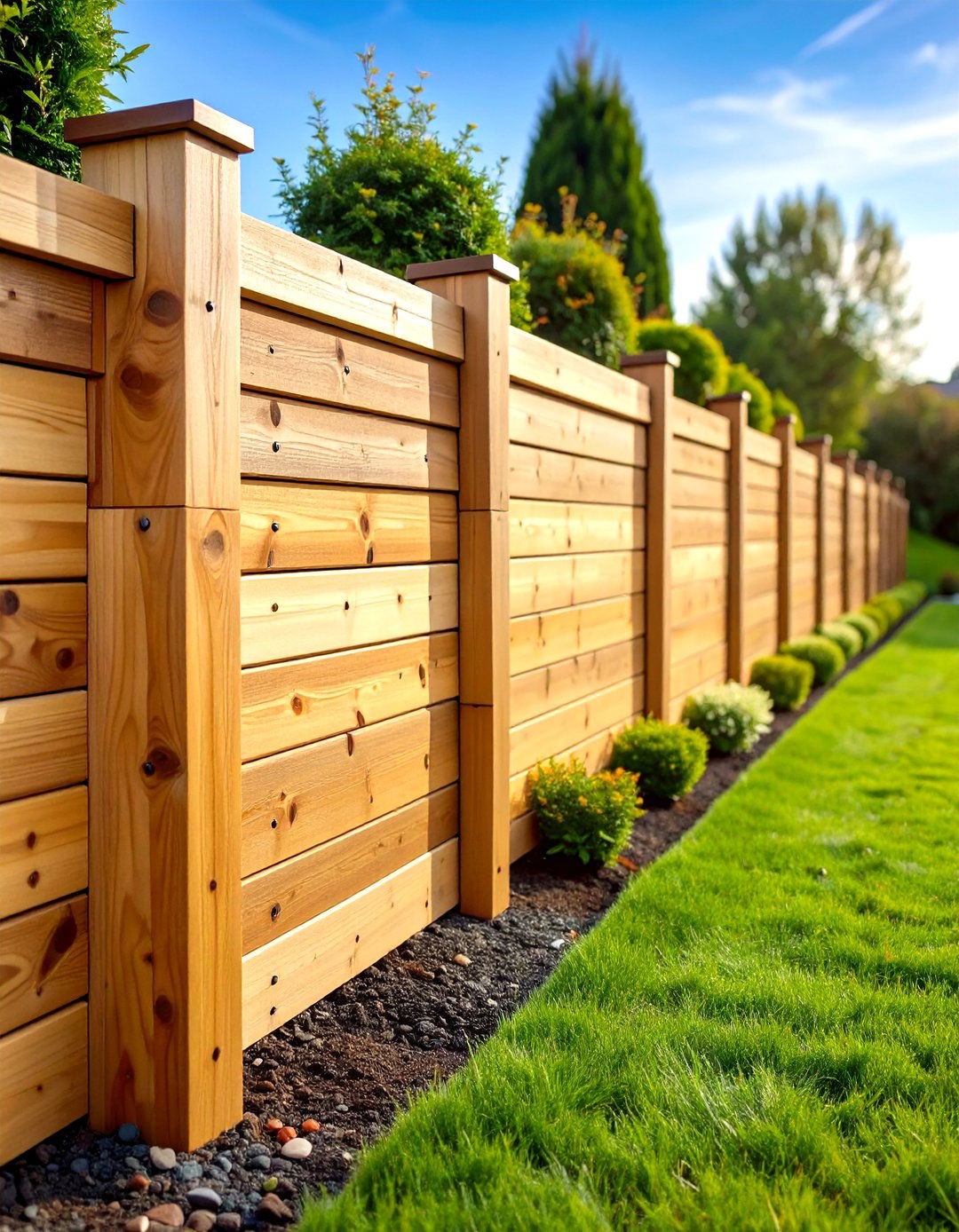 Landscape Timber Retaining Wall - 20 Inexpensive Retaining Wall Ideas
