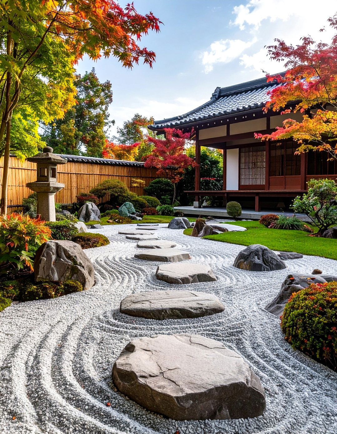 Large Backyard Japanese Zen Garden - 20 Large Backyard Ideas