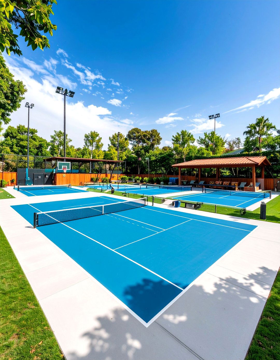 Large Backyard Multi Sport Entertainment Complex - 20 Large Backyard Ideas