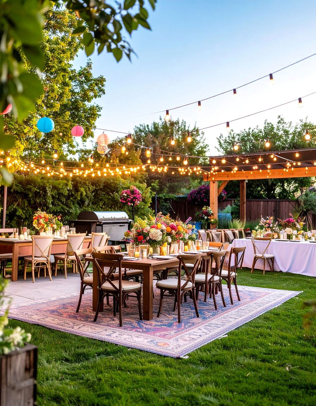 Large Backyard Party and Event Space - 20 Large Backyard Ideas