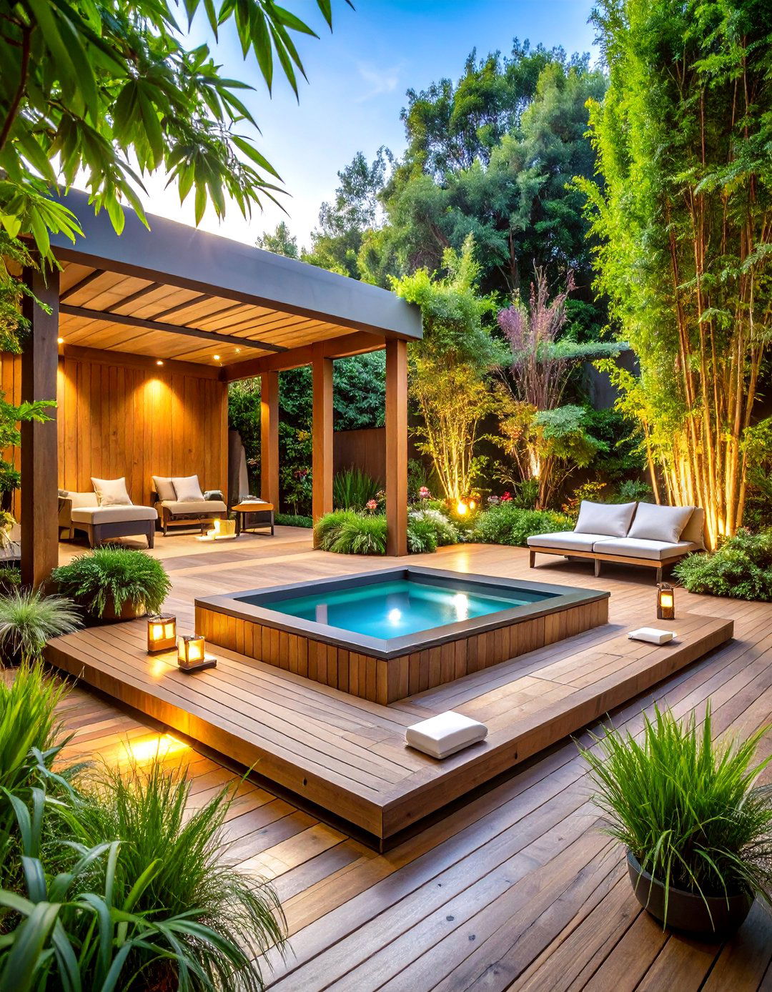 Large Backyard Wellness and Spa Retreat - 20 Large Backyard Ideas