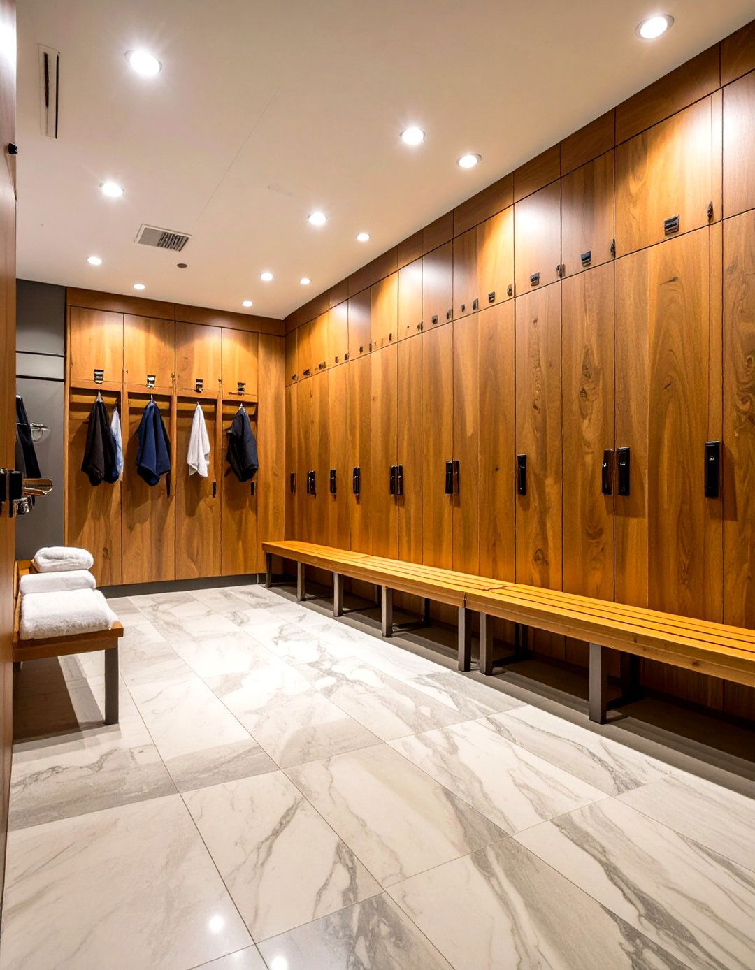 Large Bathroom Luxury Sports Club Locker Room - 20 Large Bathroom Ideas