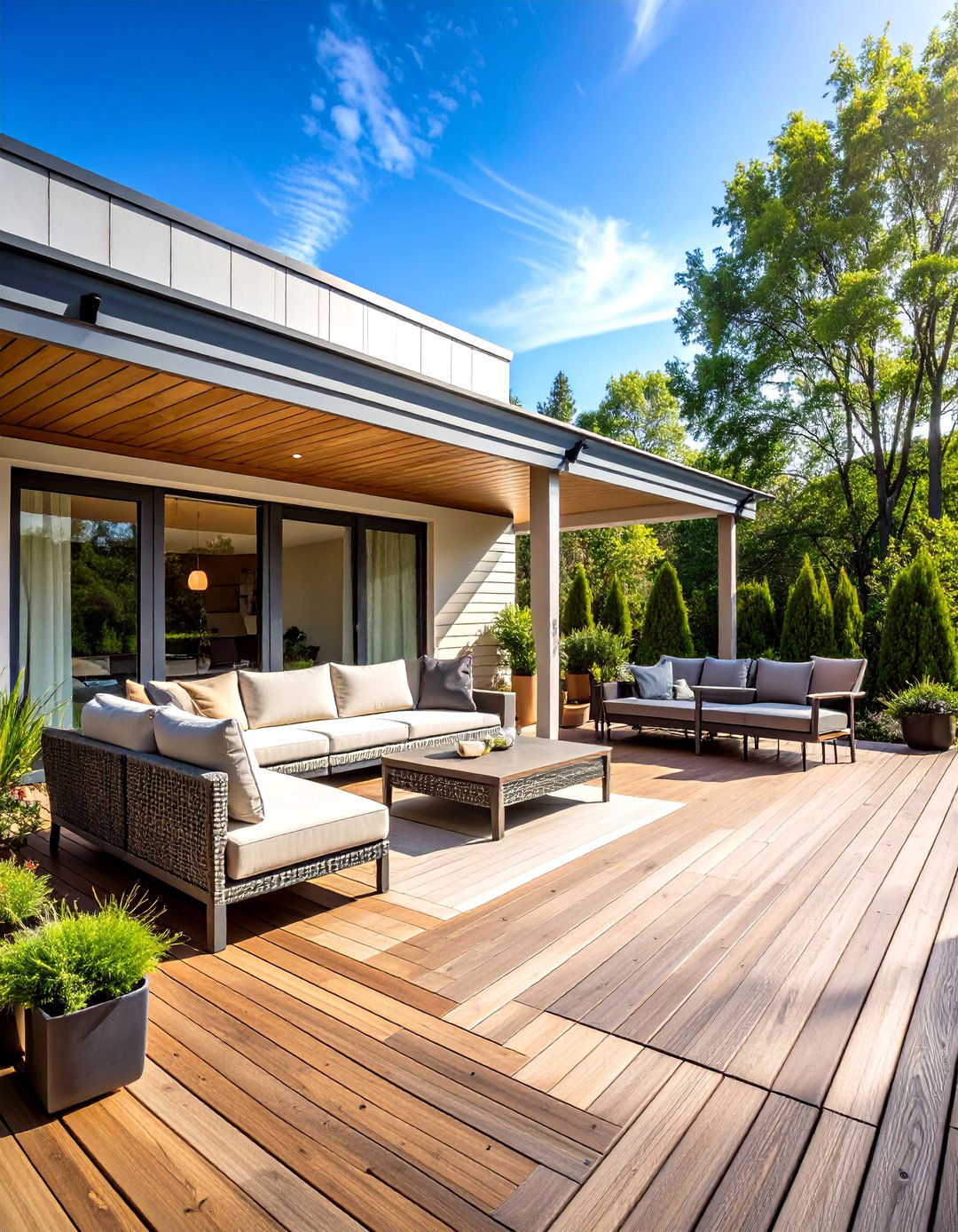 Large Deck Seasonal All Weather - 20 Large Deck Ideas