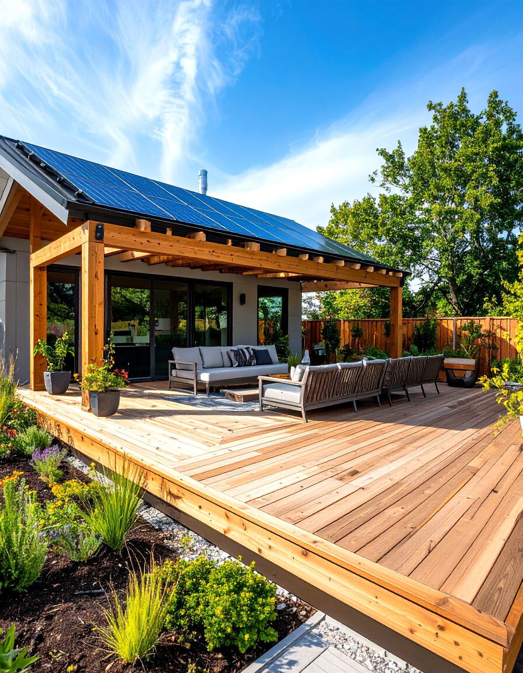 Large Deck Sustainable Eco Friendly - 20 Large Deck Ideas