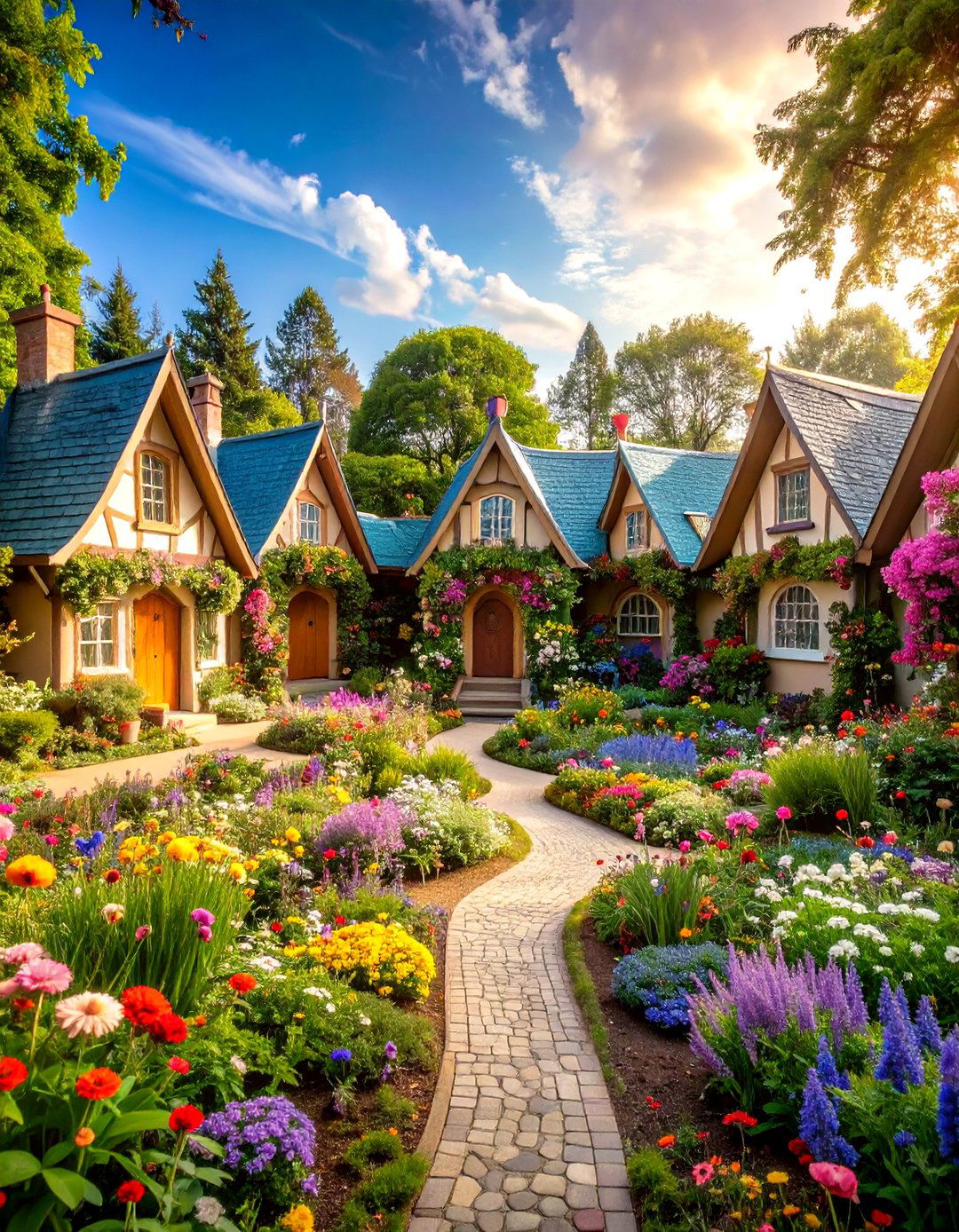 Large Fairy Garden Fairy School Campus - 20 Large Fairy Garden Ideas