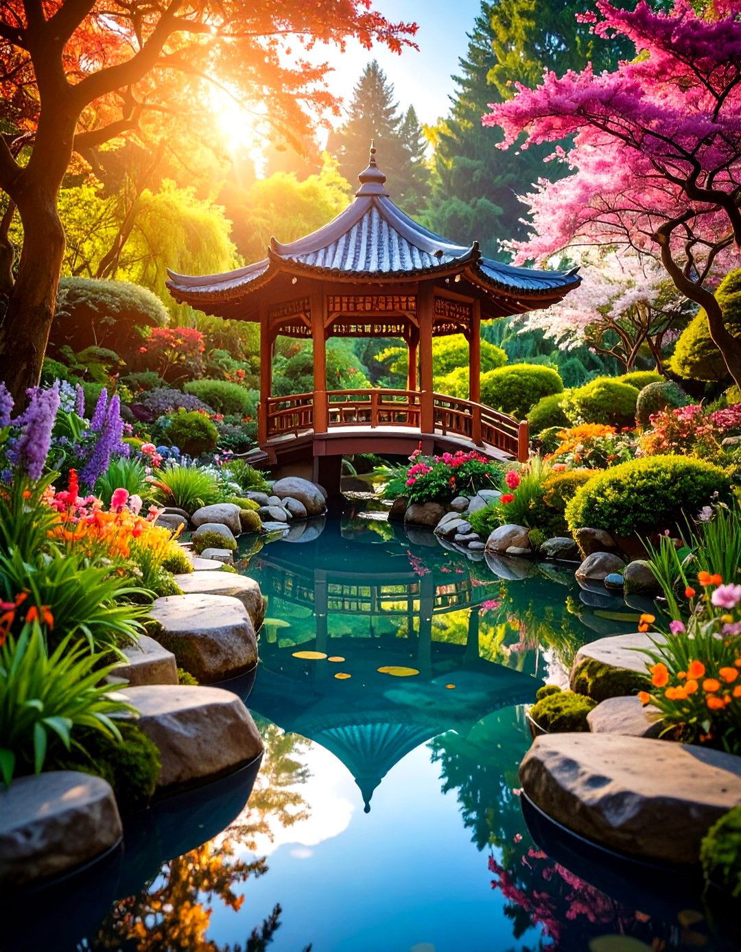 Large Fairy Garden Zen Meditation Retreat - 20 Large Fairy Garden Ideas
