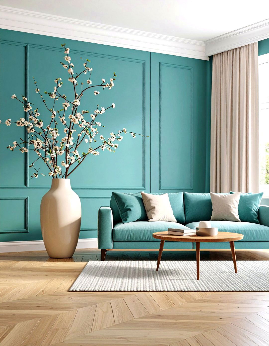 Large Floor Vase Seasonal Branch Arrangement - 20 Large Floor Vase Decoration Ideas