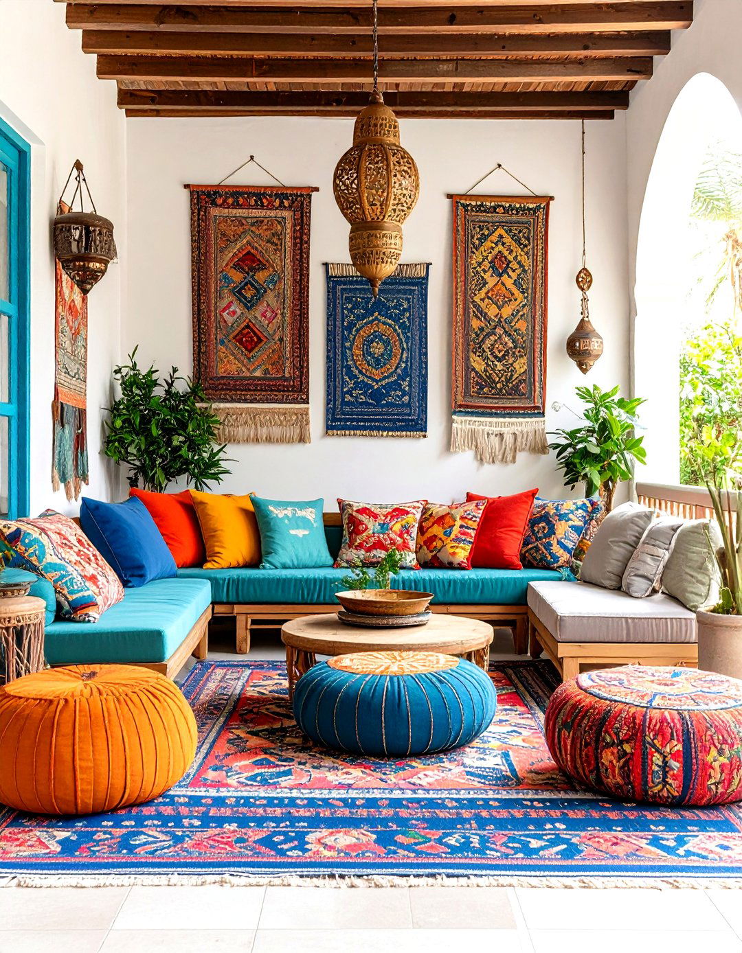 Large Front Porch Bohemian Eclectic Artistic Haven - 20 Large Front Porch Ideas