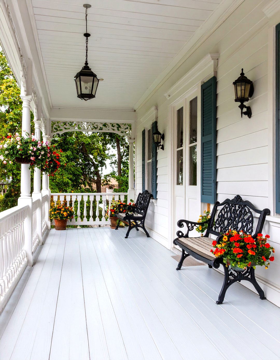 Large Front Porch Victorian Ornate Elegance - 20 Large Front Porch Ideas