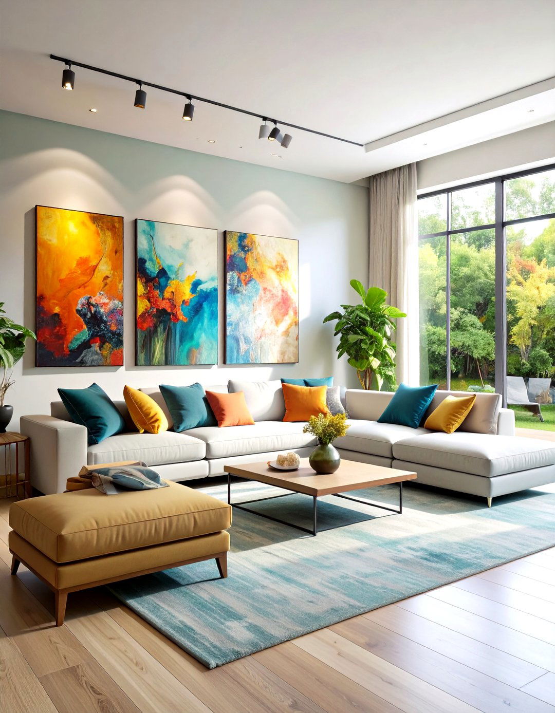 Large Living Room Art Gallery Showcase - 20 Large Living Room Ideas