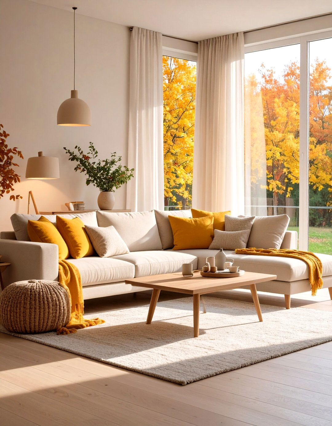 Large Living Room Scandinavian Hygge Haven - 20 Large Living Room Ideas