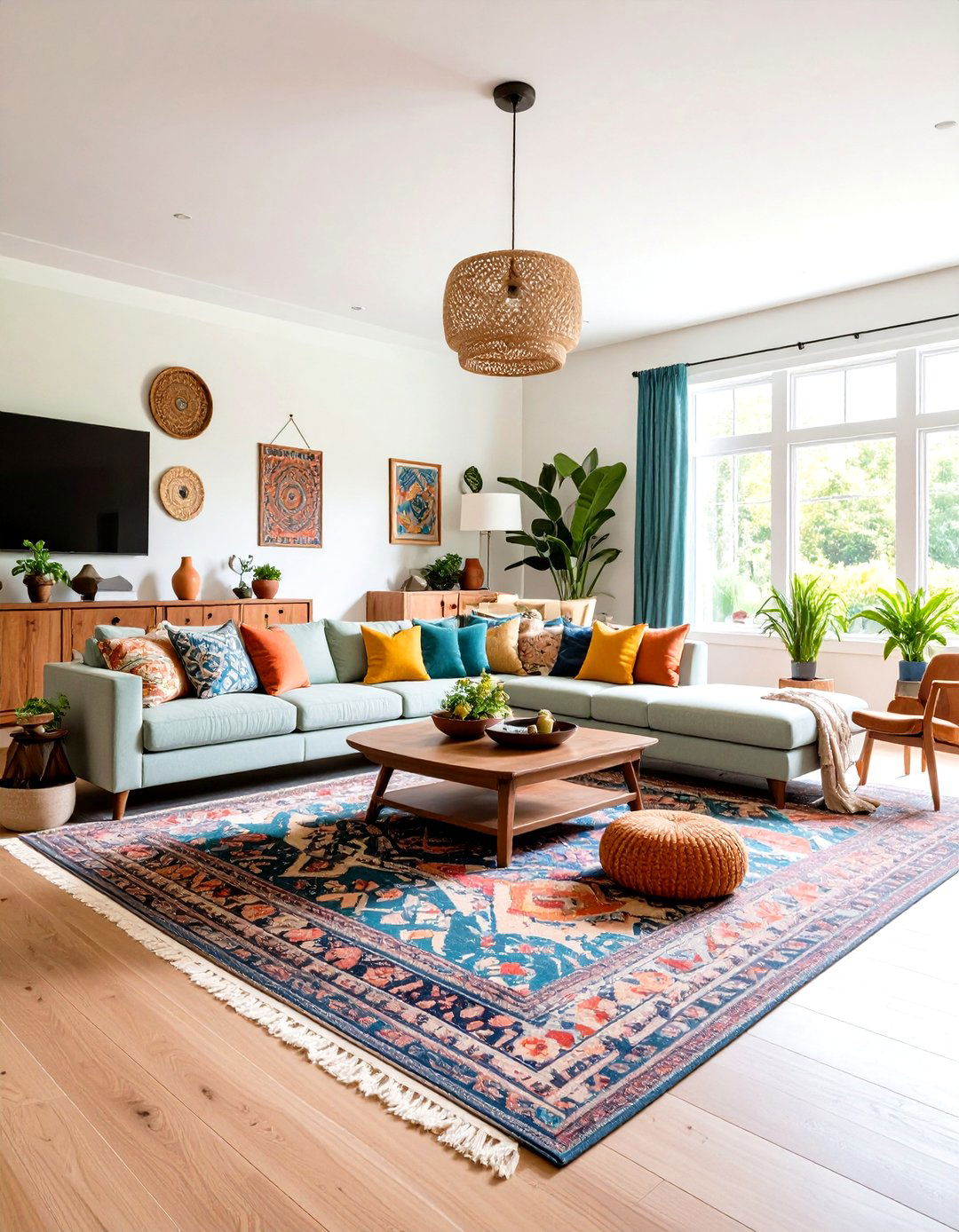 Large Living Room Zoned Entertainment Hub - 20 Large Living Room Ideas