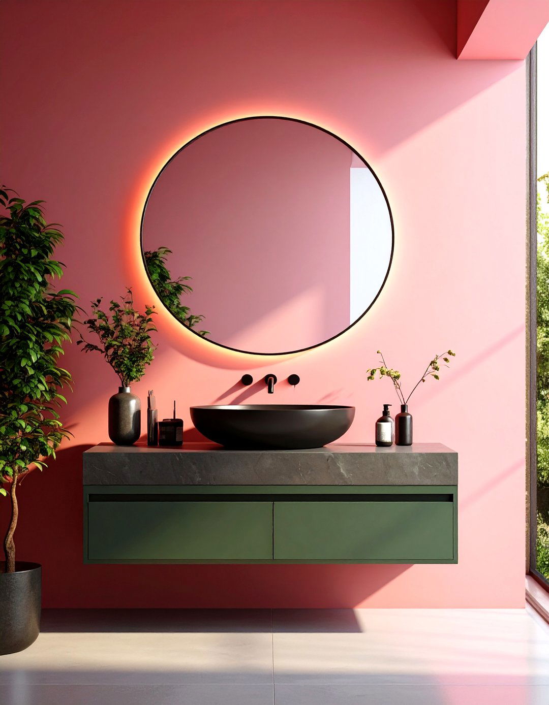 Large Mirror Placement - 20 Small Ensuite Design Ideas