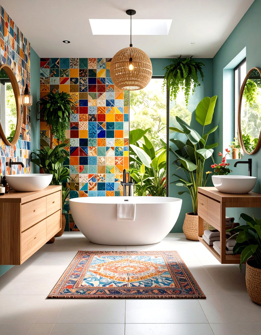 Large Wall Art Mosaic Tile Installation - 20 Large Wall Art Ideas