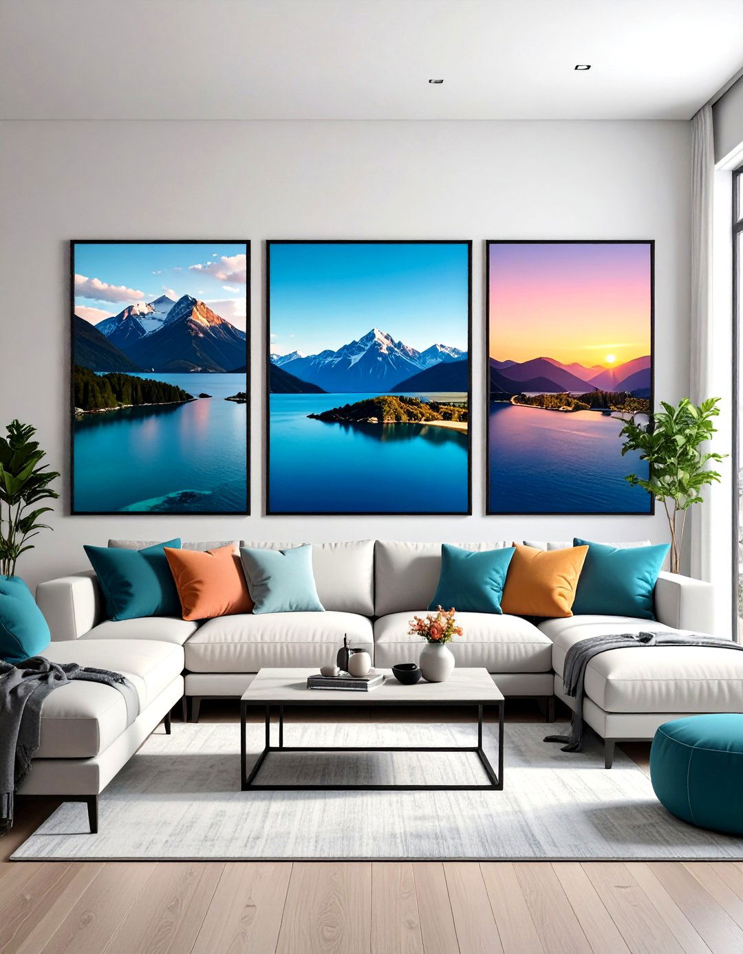 Large Wall Decor Photographic Landscape Series - 20 Large Wall Decor Ideas