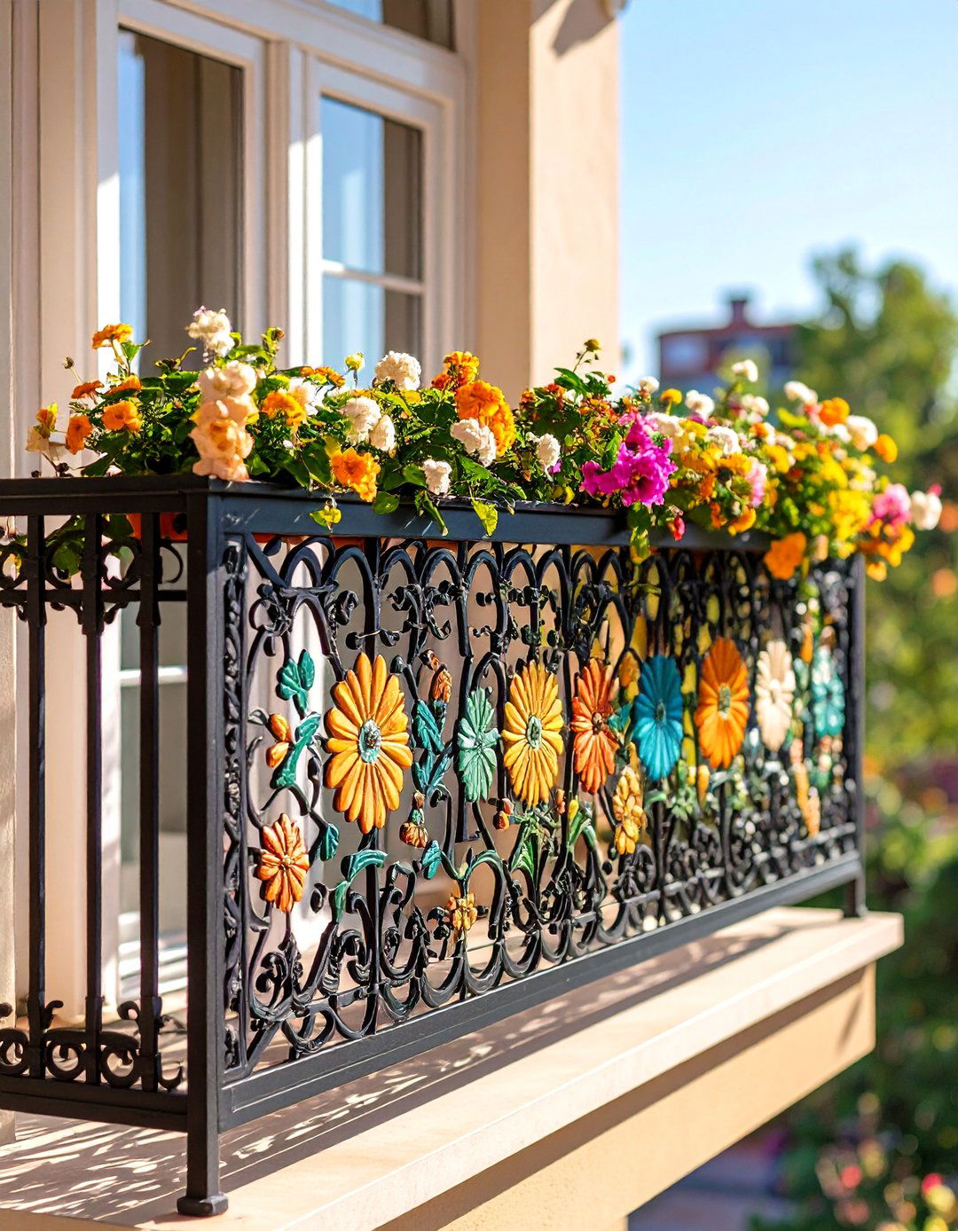 Laser Cut Decorative Balcony Railing Panels - 20 Balcony Railing Design Ideas