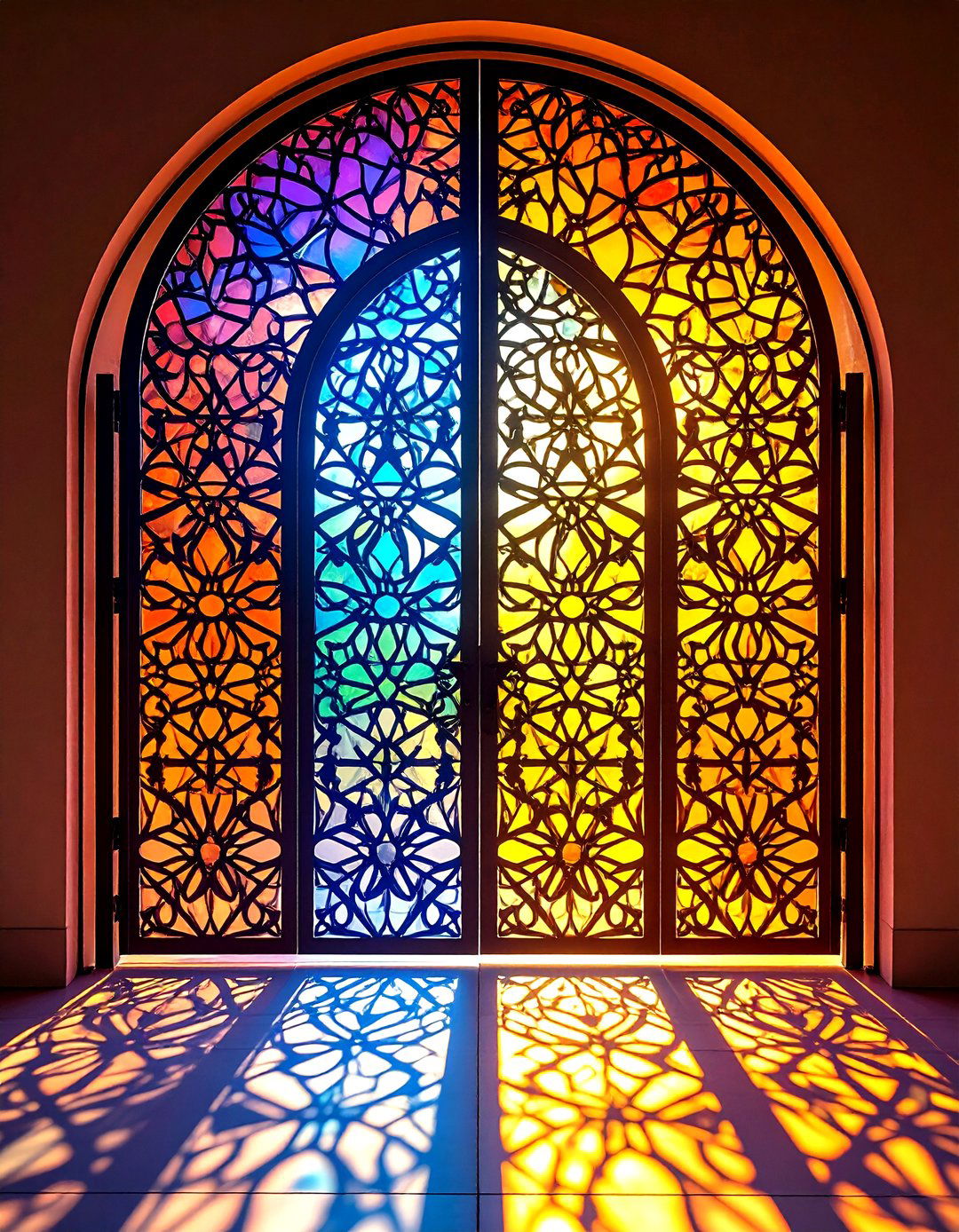 Laser Cut Metal Art Front Gate - 20 Front Gate Ideas