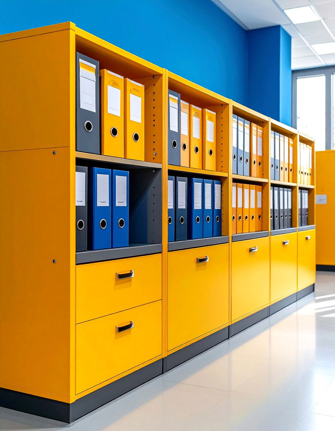 Lateral Office Storage Filing Systems - 20 Office Storage Ideas