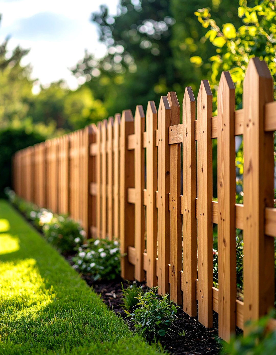 Lattice Fence Trellis Wall for Vertical Gardening - 20 Lattice Fence Ideas