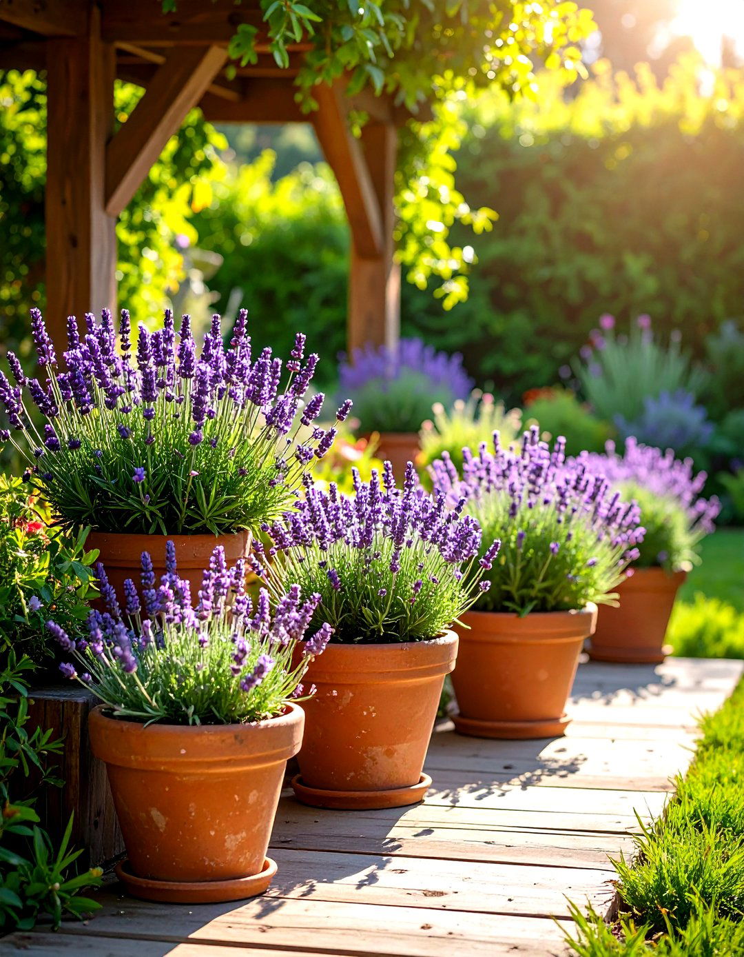 Lavender Outdoor Plants for Patio Aromatherapy - 20 Outdoor Plants for Patio