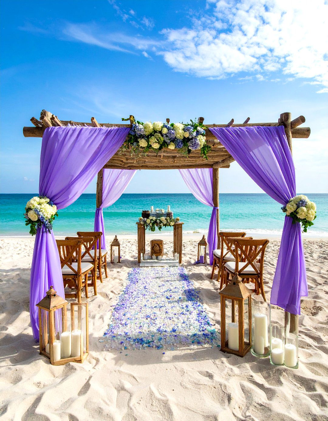Lavender Wedding Beach Escape Paradise - 20 Lavender Wedding Ideas