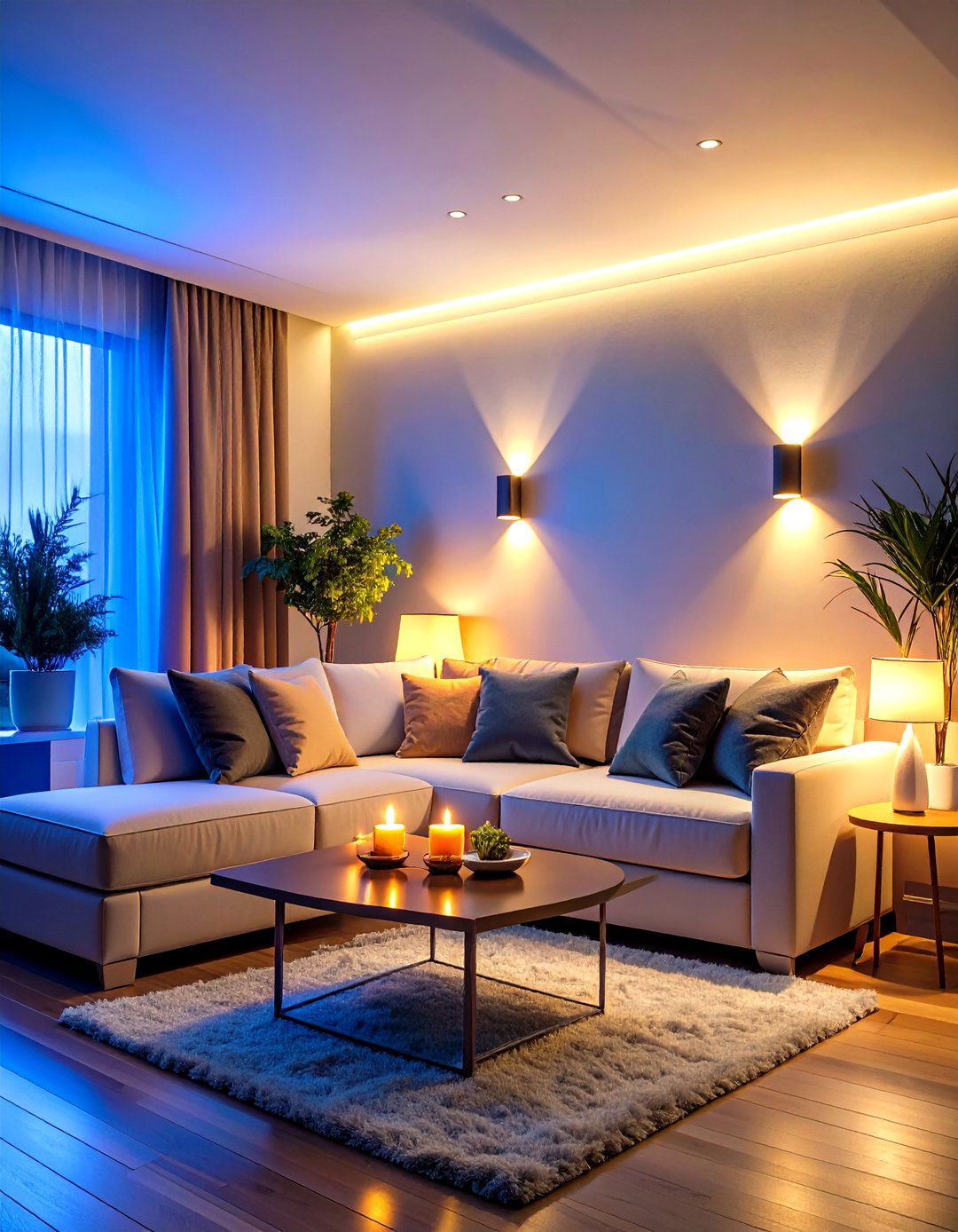 Layer Ambient Low Level Lighting - 20 Snug Room Ideas