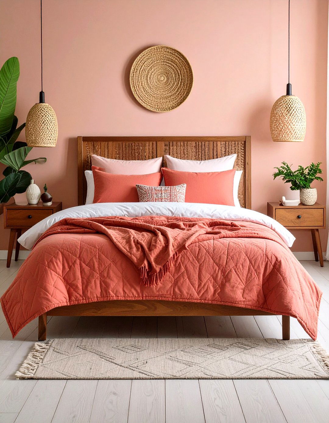 Layer Bedding With Kantha Quilts - 20 Boho Farmhouse Decor Ideas
