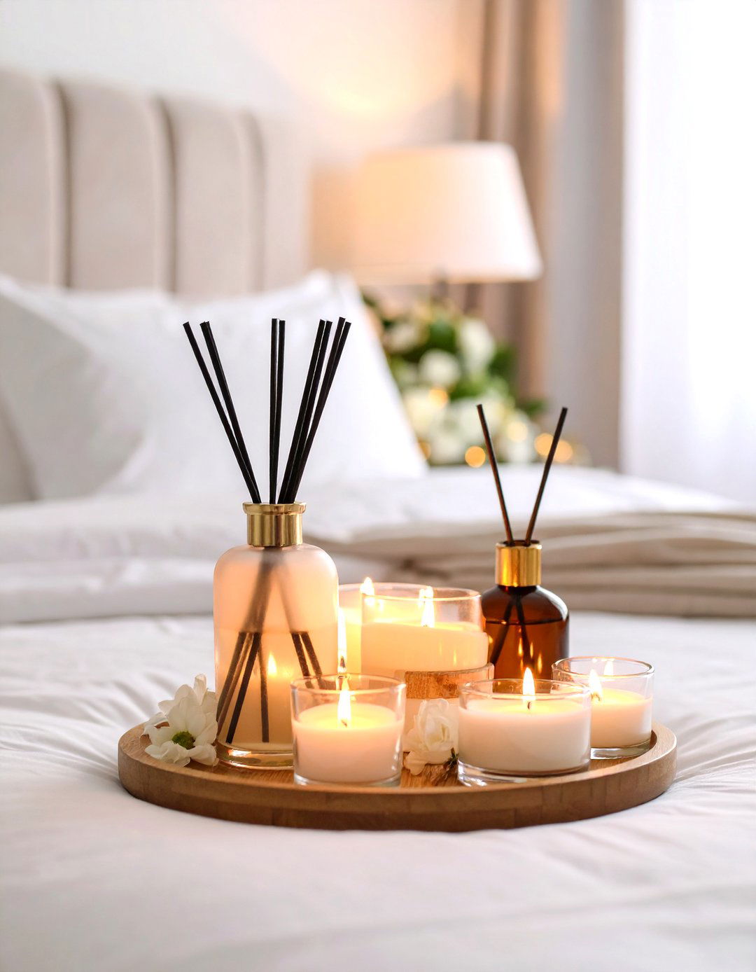 Layer Scents for a Sensory Experience - 20 Glam Bedroom Ideas