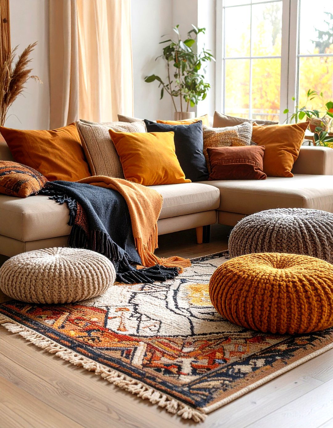 Layer Soft Textiles and Tactile Fabrics - 20 Snug Room Ideas