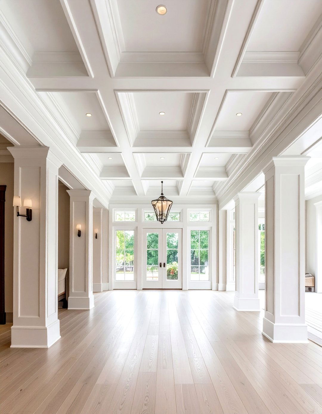 Layered Compound Ceiling Trim - 20 Ceiling Trim Ideas