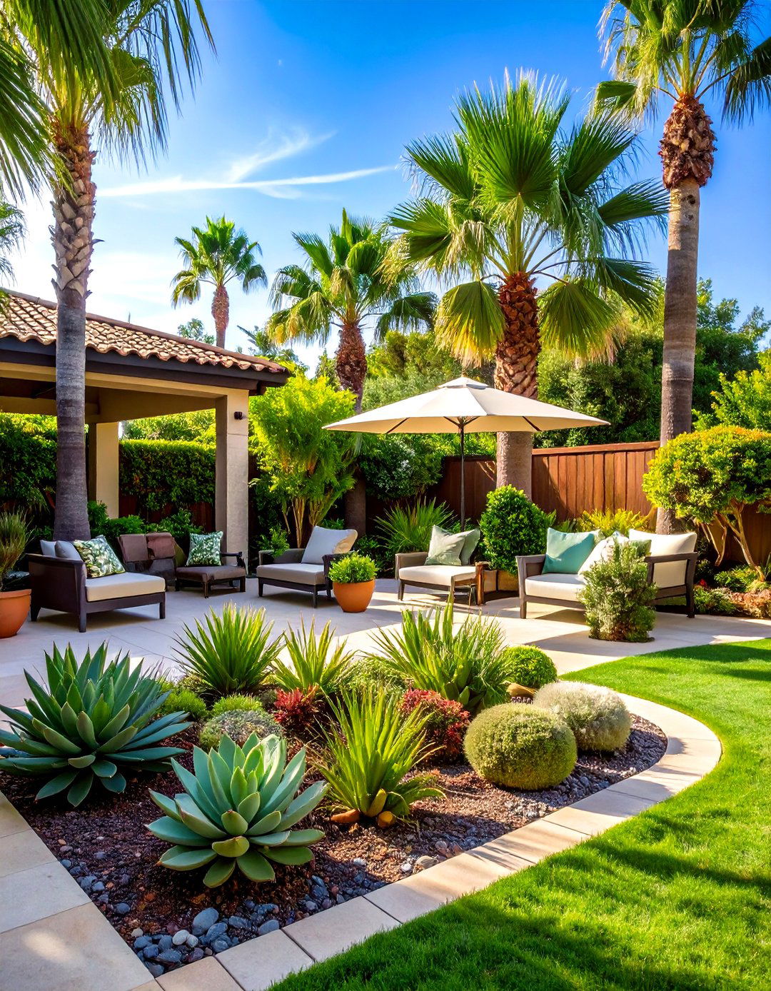 Layered Greenery - 20 Three Season Porch Ideas