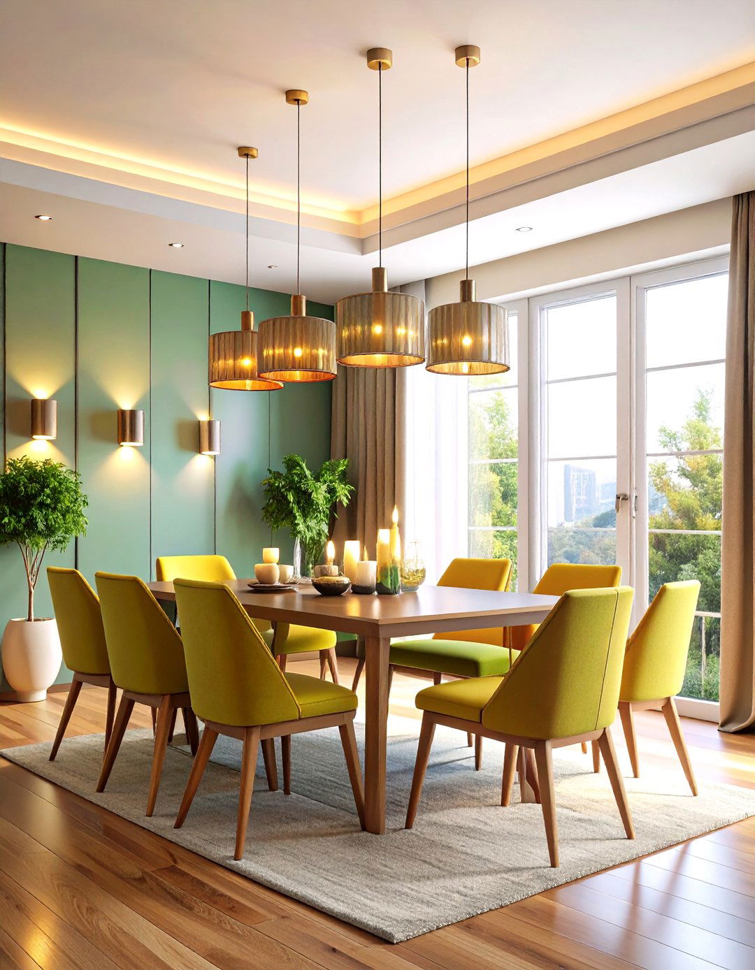 Layered Lighting Elevates Your Dining Room - 20 Dining Room Ideas