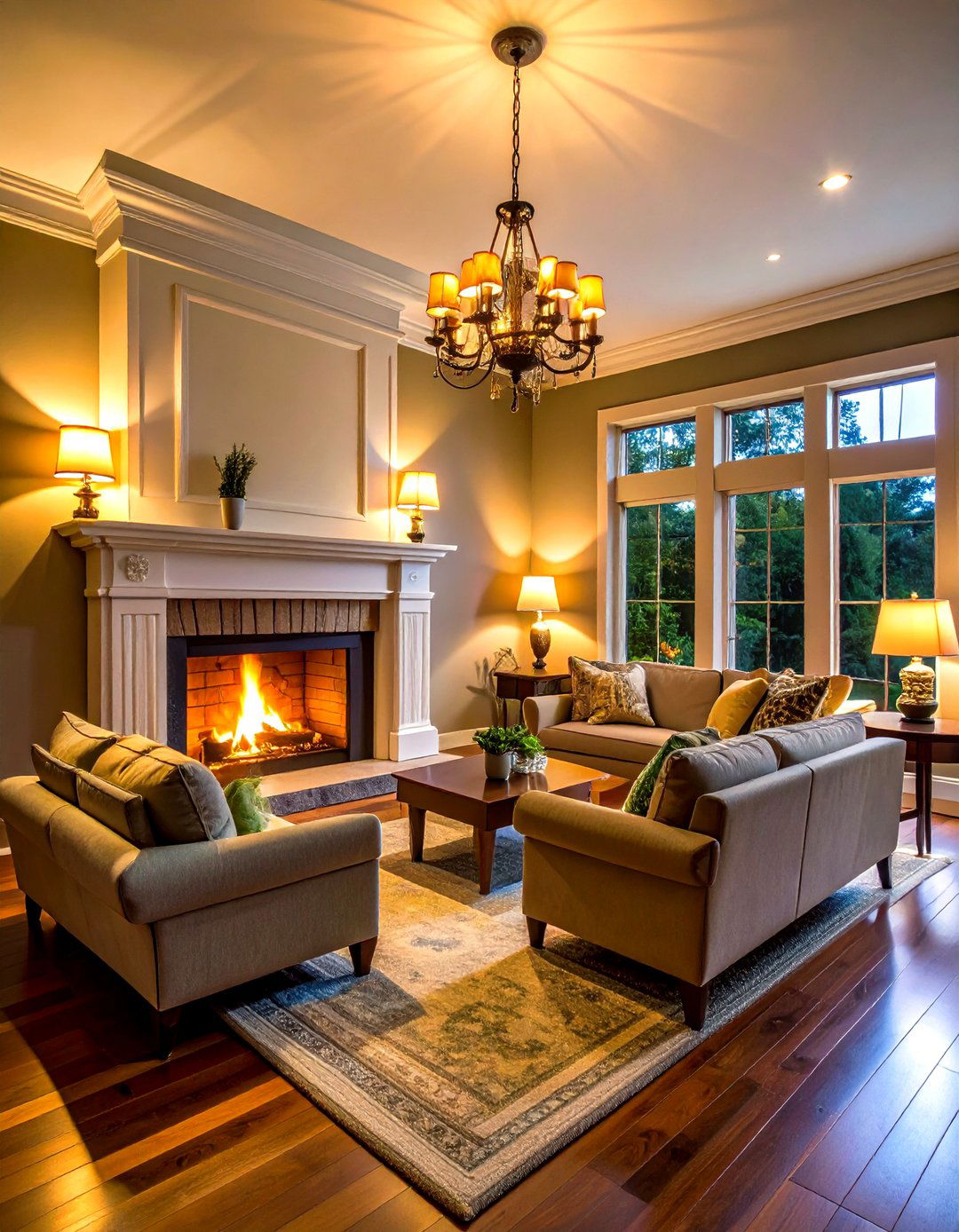 Layered Lighting Using Fireplace Sconces - 20 Fireplace Sconces Ideas