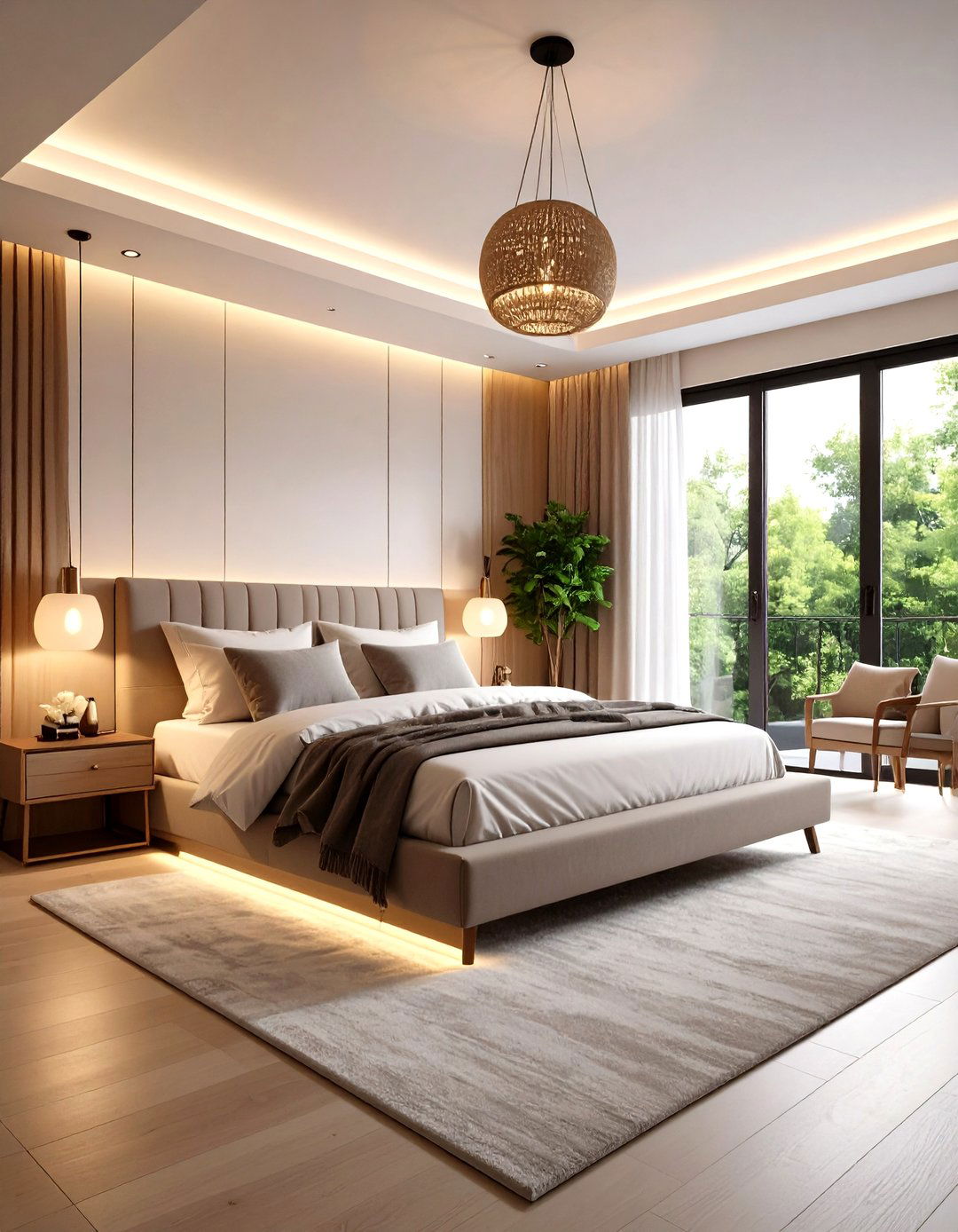 Layered Lighting for Effortless Mood Shifts - 20 Dreamy Bedroom Design Ideas