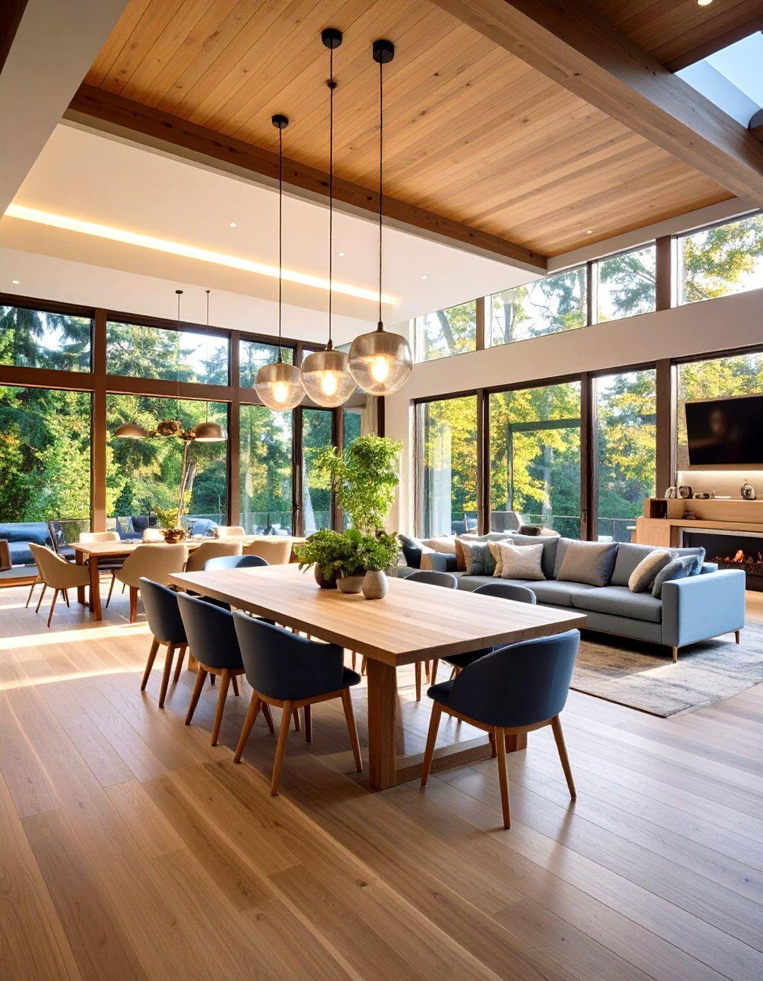 Layered Lighting that Lifts Your Great Room - 20 Great Room Ideas