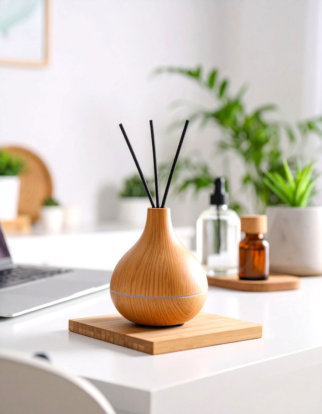Layered Scents to Enhance Home Office Focus - 20 Home Office Decor Ideas