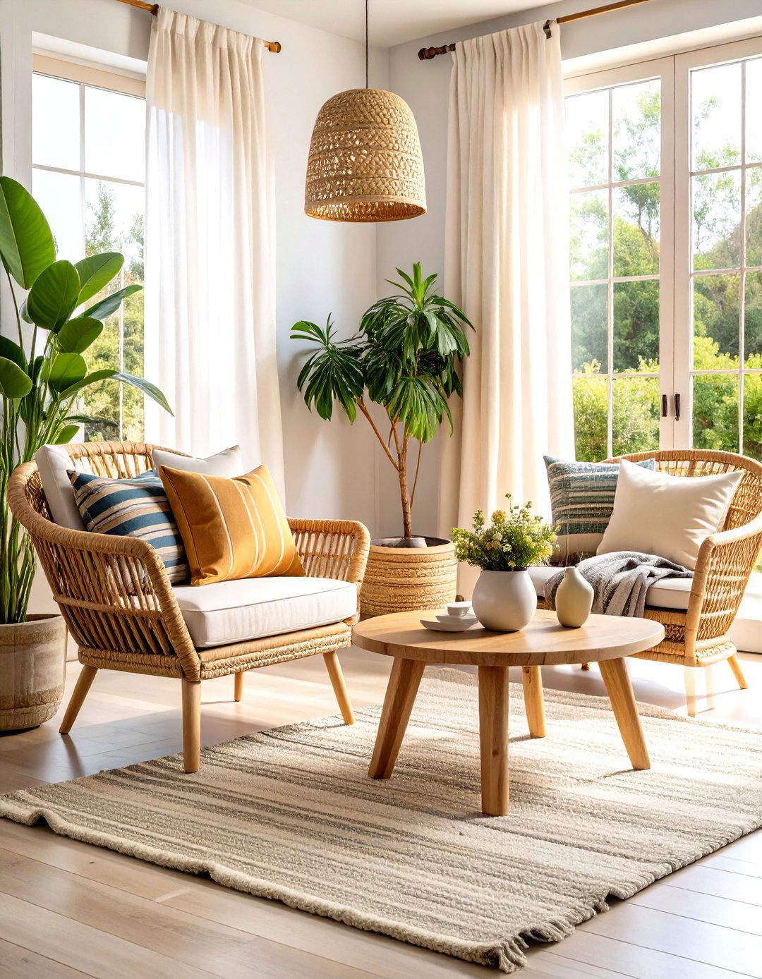 Layered Southwestern Textiles - 20 Desert Themed Room Ideas