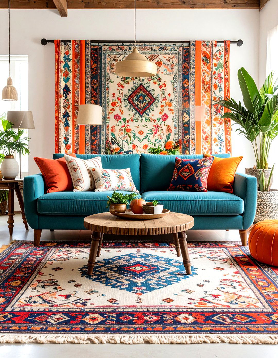 Layering Patterns for Eclectic Interior Drama - 20 Eclectic Interior Design Ideas